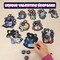 4E's Novelty Valentines Cards with Slimes for Kids (28 Pack) - Galaxy Slime Valentine, Astronaut Cards, Valentines Day Cards with Slimes Classroom Exchange, Slime Valentine Card Party Favors